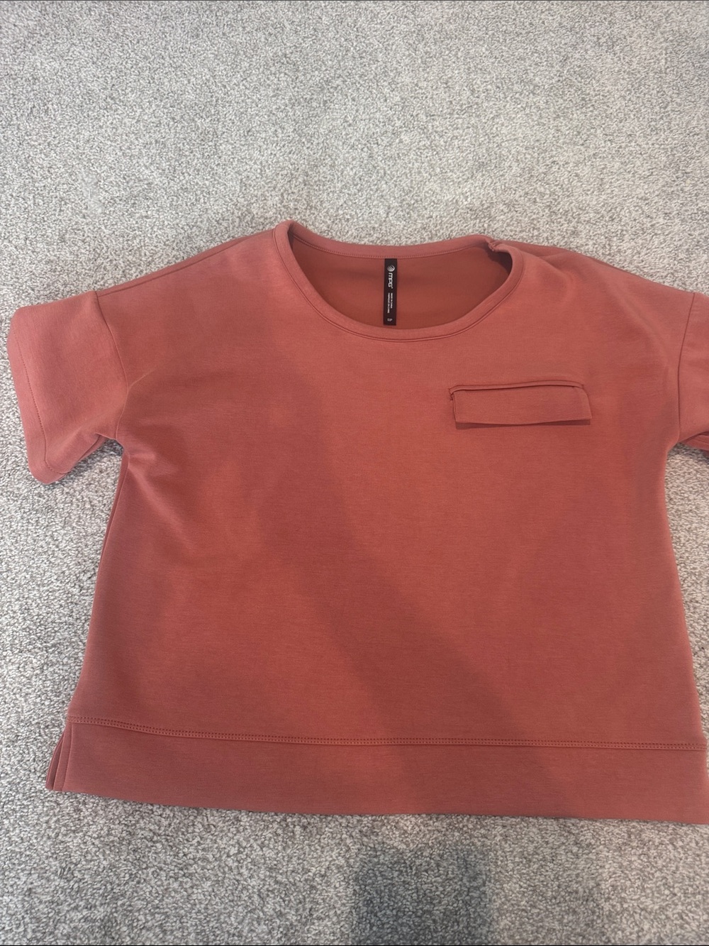 MPG Short-Sleeve Tee in Rusty Terracotta